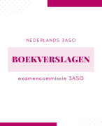 Samenvatting boeken lectuuropdracht Nederlands 3ASO