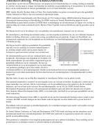 Economie samenvatting wereldeconomie (h.1 t/m h.4) lweo vwo