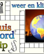 Antwoordblad kruiswoordclip weer en klimaat