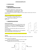 Samenvatting Interieurconstructie Thomas More