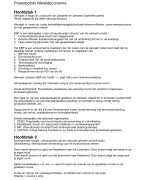 Samenvatting Wereldeconomie V6