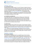 Samenvatting Praktische Economie VWO 4/5/6 - Module 6 - Risico en rendement 