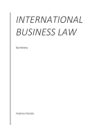 International Business Law for IB