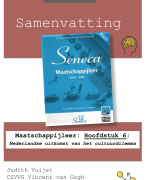 Samenvatting: Seneca Maatschappijleer: Hoofdstuk 6; Nederlandse uitkomst van het cultuurdilemma (Havo/VWO)
