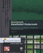 Samenvatting Basisboek kwalitatief onderzoek