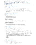 Ontwikkelingspsychologie/ ontwikkelingstimuleren 