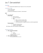 Anatomie - Zenuwstelsel