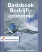 Samenvatting Basisboek Bedrijfseconomie
