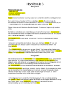 NASK VWO 2, samenvatting Hoofdstuk 3 en Hoofdstuk 4  