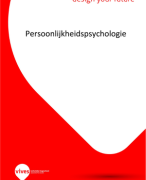 Persoonlijkheidspsychologie : samenvatting 