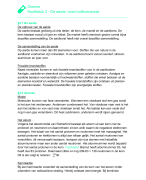 Samenvatting Scheikunde Chemie VWO 4 - Hoofdstuk 2 - De aarde: onze hofleverancier