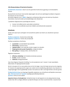  Samenvatting H18 Biopsychology of Psychiatric Disorders