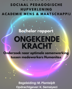 Geslaagde scriptie SPH Saxion optimaliseren samenwerking hulpverleners
