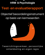 Fontys geslaagde scriptie / test- evaluatierapport HRM - Implementatie van een nieuw evaluatieinstrument bij organisatie X