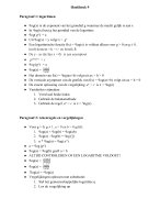Samenvatting hoofdstuk 9; wiskunde B; VWO 5