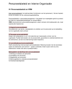 Samenvatting Personeelsbeleid en Interne Organisatie bedrijfseconomie VWO