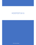Samenvatting Biologie Nectar 4e editie hoofdstukken 6/7/8 VWO Bundel