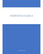 Samenvatting Biologie, biologie voor jouw, klas 3, hoofdstuk 6, VWO