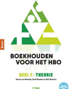 Proeftentamen Bedrijfsadministratie 2; Boekhouden voor het hbo deel 1; HBO Accountancy