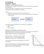 Samenvatting Economie LWEO: Levensloop