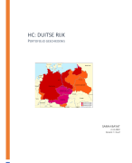 Historische context Het Duitse Rijk samenvatting