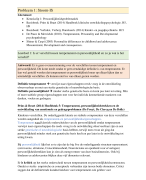 Samenvatting alle 7 problemen van orthopedagogiek!