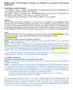 Capita selecta Europees en internationaal belastingrecht (CS EIBR), werkcolleges, TLS (MASTER)