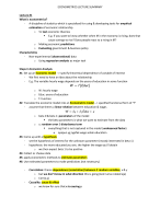 Econometrics Lecture Notes (University of Groningen) 