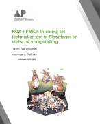 NCZ 4 FMKJ samenvatting