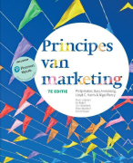 Samenvatting hoofdstuk 13 principes van marketing