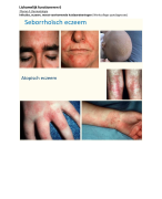 Samenvatting lichamelijk functioneren thema 4 dermatologie