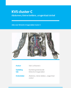 KVS C1 Gastro-enterologie A Samenvatting