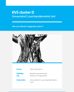 Flashcards KVS cluster D