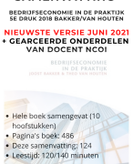 Nieuwe samenvatting Juni 2021 Bedrijfseconomie In De Praktijk (5e druk) Bakker Van Houten - met gear