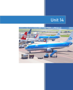 Unit 14 dealing with passengers on board an airplane