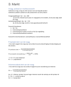 Samenvatting economie examen vwo per domein 