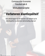 Scriptie verbeteren klantloyaliteit - Hogeschool Leiden Commerciële Economie - Juli 2021 - Geslaagd