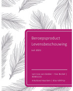 Beroepsproduct Levensbeschouwing (PABO Verkorte Deeltijd) | Cijfer: 7,8