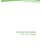 Oefententamen (blok 1.4)