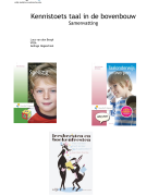 Taal in de bovenbouw - samenvatting - Iselinge Hogeschool