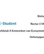 Oefenopgaven Hoofdstuk 6 Soorten en populaties bij samenvatting van E-Student