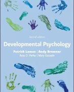 Samenvatting  Ontwikkelingspsychologie (UU) boek+ hoorcollege's (20/21)