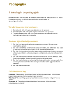 Pedagogiek Social Work jaar 1