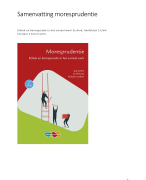Samenvatting Moresprudentie Ethiek