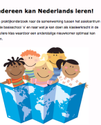 Eindwerk anderstalige nieuwkomers in de reguliere klas