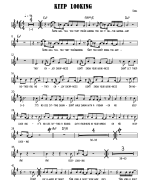 Sade, Keep Looking, Leadsheet