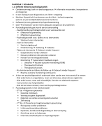 Samenvatting Psychodiagnostiek 1 - Toegepaste Psychologie 