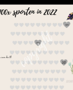 100x sporten in 2022