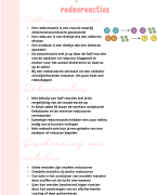Belangrijkste punten nova scheikunde 5 havo Hoofdstuk 8.