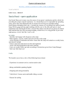 CV, application letter, vacancy (both english and french!!)